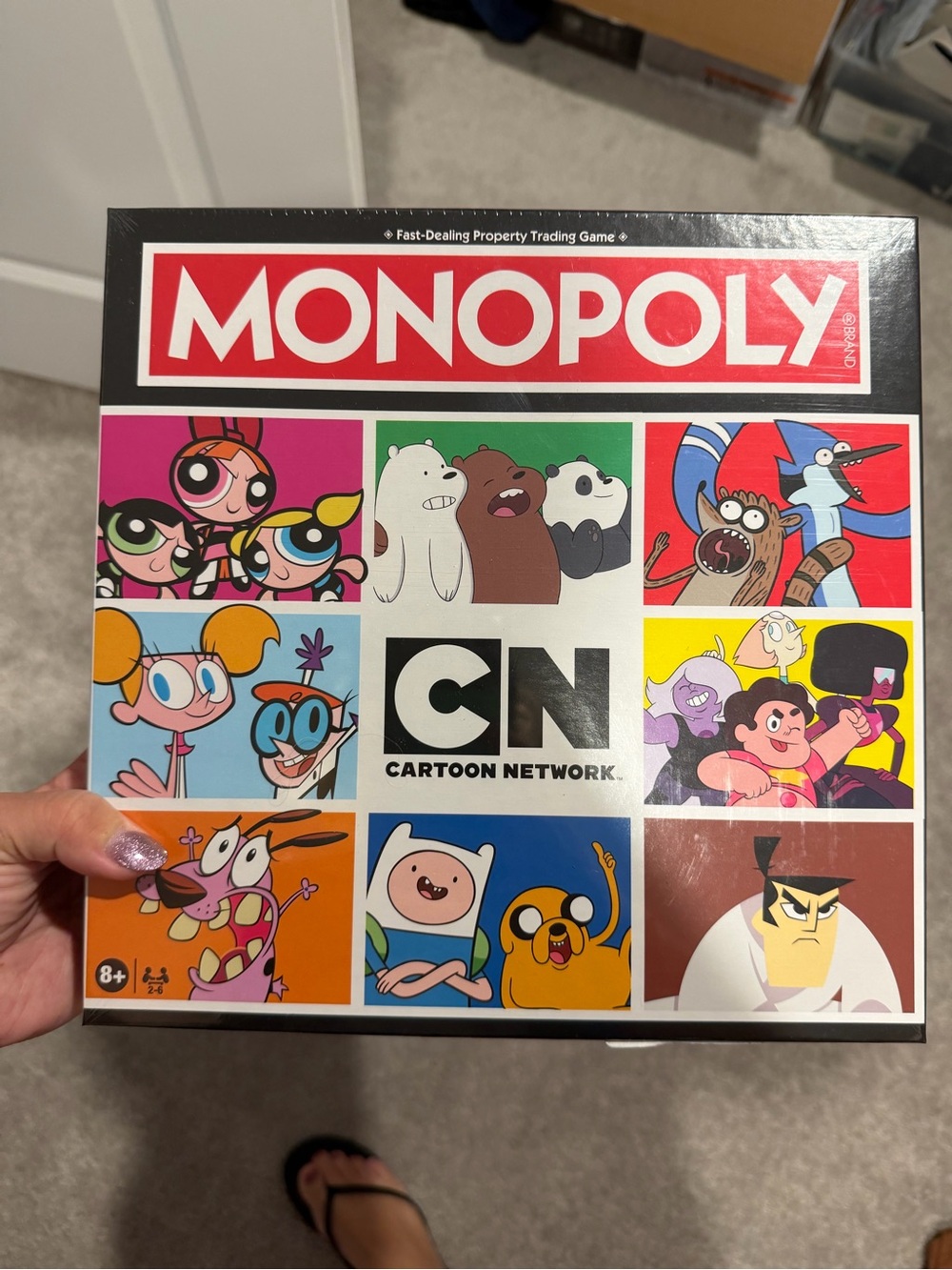 Monopoly Cartoon Network Edition Board Game - Multicolor